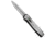 Pro-Tech Pro-Tech Dark Angel Steel Custom OTF Automatic Knife 3.7" Satin, Gray, 154CM, adult, BHQ-9853