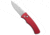 Pro-Tech Pro-Tech Duke 2 Automatic Knife Red Battle Worn Aluminum 2.7" Satin MagnaCut, Red, CPM MagnaCut, adult, BHQ-222722