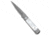 Pro-Tech Knives Godfather Ultimate Custom Automatic Folding Knife, 4.00in, Damascus, Spear Point Blade, Mother of Pearl, Gray/White Handle, Steel, Gray/White/Black, 9.25 inch, BHQ-99247