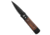 Pro-Tech Knives Godson Automatic Folding Knife, 3.15in, 154CM, Spear Point Blade, Aluminum, Wood, Black/Wood Handle, Bocote Wood, Black/Wood/Black, 7.56 inch, BHQ-214292