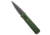 Pro-Tech Knives Godson Automatic Folding Knife, 3.15in, 154CM, Spear Point Blade, Aluminum, Green Handle, Green/Black, 7.56 inch, BHQ-222751