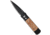 Pro-Tech Knives Godson Automatic Folding Knife, 3.15in, 154CM, Spear Point Blade, Maple, Black/Wood Handle, Maple Burl, Black/Wood/Black, 7.56 inch, BHQ-3999