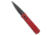 Pro-Tech Knives Godson Automatic Folding Knife, 3.15in, 154CM, Spear Point Blade, Aluminum, Red Handle, Standard, Red/Black, 7.56 inch, BHQ-183727