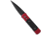 Pro-Tech Knives Godson Red Automatic Folding Knife, 3.15in, 154CM, Spear Point Blade, G-10, Black/Red Handle, Black/Red/Gray, 7.56 inch, BHQ-9421