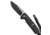 Pro-Tech Knives Les George Limited Rockeye Skull Automatic Folding Knife, 3.375in, D2, Drop Point Blade, Aluminum, Black Handle, Black/Black, 8.375 inch, BHQ-51234