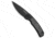 Pro-Tech Knives Magic 2 Whiskers Automatic Folding Knife, 3.75in, 154CM, Spear Point Blade, Aluminum, Carbon Fiber, Black Handle, Standard, Black/Black, 8.625 inch, BHQ-80652