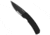 Pro-Tech Knives Magic 2 Whiskers Automatic Folding Knife, 3.75in, 154CM, Spear Point Blade, Aluminum, Black Handle, Tactical, Black Serr, Black/Black, 8.625 inch, BHQ-88630