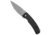 Pro-Tech Knives Magic 2 Whiskers Automatic Folding Knife, 3.75in, 154CM, Spear Point Blade, Aluminum, Black Handle, Shot Show 2018 Feather Texture, Black/Gray, 8.625 inch, BHQ-80655