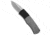 Pro-Tech Knives Magic BR-1.3 CA Whiskers CA-Legal Automatic Folding Knife, 1.96in, 154CM, Drop Point Blade, Aluminum, Gray Handle, SW, Gray/Gray, 6.00 inch, BHQ-113224