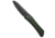 Pro-Tech Knives Oligarch MagnaCut Automatic Folding Knife, 3.25in, CPM MagnaCut, Sheepsfoot Blade, Aluminum, Green Handle, DLC, Green/Black, 7.50 inch, BHQ-218753