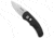 Pro-Tech Knives Runt J4 Automatic Folding Knife, 1.94in, 154CM, Drop Point Blade, Aluminum, Black Handle, Black/Gray, 5.27 inch, BHQ-3756