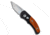 Pro-Tech Knives Runt J4 Automatic Folding Knife, 1.94in, 154CM, Tanto Blade, Cocobolo, Black/Wood Handle, Black/Wood/Gray, 5.27 inch, BHQ-4317