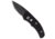 Pro-Tech Knives Runt J4 Automatic Folding Knife, 1.94in, 154CM, Drop Point Blade, Carbon Fiber, Black Handle, Black/Black, 5.27 inch, BHQ-3672