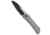 Pro-Tech Knives Sinkevich Oligarch Automatic Folding Knife, 3.25in, CPM MagnaCut, Sheepsfoot Blade, Aluminum, Gray Handle, Two-Tone, Gray/Black, 7.50 inch, BHQ-207839