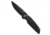 Pro-Tech Pro-Tech Tactical Response 3 Automatic Knife Black Aluminum 3.5" Black, Black, 154CM, adult, BHQ-212031