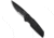 Pro-Tech Knives Tactical Response TR-3 SWAT Automatic Folding Knife, 3.50in, 154CM, Drop Point Blade, Aluminum, Black Handle, Black/Black, 8.00 inch, BHQ-0516