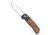 Pro-Tech Knives Terzuola ATCF Custom Automatic Folding Knife, 3.50in, 154CM, Drop Point Blade, Aluminum, Wood, Black/Wood Handle, Black/Wood/Steel, 7.92 inch, BHQ-208666