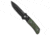 Pro-Tech Knives Terzuola ATCF GXIII Automatic Folding Knife, 3.50in, CPM MagnaCut, Drop Point Blade, Aluminum, Carbon Fiber, Black/Green Handle, Black/Green/Black, 7.875 inch, BHQ-174780