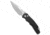 Pro-Tech Knives TR-5 Lerch Spring Assisted Opening Folding Knife, 3.25in, CPM S35VN, Drop Point Blade, Aluminum, Black Handle, Black/Gray, 7.625 inch, BHQ-34430