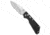 Pro-Tech Knives Strider + SnG Automatic Folding Knife, 3.50in, 154CM, Drop Point Blade, Aluminum, Black Handle, Serr, Knurled w/ Safety, Black/Gray, 8.25 inch, BHQ-36970