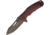 Proelia Drop Point Linerlock Folding Knife,4in,D2 Tool Steel,Drop Point,Black Stonewash,Black,G10 Handle TX020RB