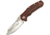 Proelia Linerlock Red Black Folding Knife,3.75in,D2 Tool Steel,Drop Point,Satin,Red and Black,G10 Handle TX020RS