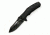 Proelia TX020BB Folding Knife,Black G10,Drop Point,Black Stonewash Plain TX020BB