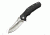 Proelia TX020BW Folding Knife,Black G10,Drop Point,Black Stonewash Plain TX020BW