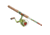 ProFISHiency 5ft Krazy 2.0 Spinning Combo w/Lures, Multicolor, KRZY25SPINCC