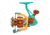 ProFISHiency A12 Krazy Spinning Reel, 6.2:1, 10+1, 16 lbs Drag, Ambidextrous, A12-2KKRZY