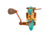 ProFISHiency A13 Krazy Spinning Reel, 6.2:1, 10+1, 32in, Ambidextrous, Multi, A13-2KKRZY