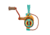 ProFISHiency A13 Krazy Spinning Reel, 6.2:1, 10+1, 32in, Ambidextrous, Multi, A13-2KKRZY