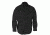 Propper Long Sleeve Tactical Shirt, 65/35 Poly/Cotton Battle Rip, Small-Regular, Black