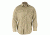 Propper Long Sleeve Tactical Shirt, 65/35 Poly/Cotton Battle Rip, Small-Regular, Khaki