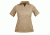 Snag Free Short Sleeve Polo, Womens, Silver Tan, Small