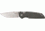 Protech Integrity, partially serrated two tone stonewash and satin fi, Solid titanium handle PTK7702