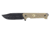 Puma Knives Bigcat 10 Clip Tan Fixed Blade Knife, 4.7in Blade, Black G10 w/ Kydex Sheath 6610005