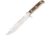 Puma Knives Original Bowie Fixed Blade Knife, 6.375in, Bowie, Stag Handle PU116396