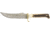 Puma Knives Skinner 6116393L Fixed Blade Knife, 4.7in Blade, Stag w/ Leather Sheath 6116393L