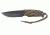 Puma Knives Stonewashed Fixed Blade Knife,4.3in Steel Drop Point Blade,Paracord Wrap Handle 6650800