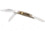 Puma Stockman Folding Knife,3.875in closed,Clip,Sheepsfoot and Spey Blade,Genuine Stag Handle PU410675