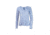 Purnell Purl Stitch Long Sleeve Tee - Womens, Ice Blue, Medium, 10203587-432-M