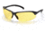 Pyramex Accurist Safety Glasses - Amber Lens, Slate Gray Frame SS4730D