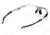 Pyramex Avante Safety Glasses - Clear Lens, Silver Black Frame SSB4510D