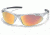 Pyramex Avante Safety Glasses - Ice Orange Lens, Silver Frame SS4545D