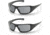 Pyramex Black Frame/Gray Polarized Lens, Pack of 2