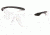 Pyramex Black Gray Temples/Clear Lens SB8810S