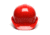 Pyramex Cap Style 6 Point Snap Lock Suspension Hard Hats Red HP16020