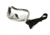Capstone Gray Frame Goggles, Clear Lens