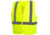 Pyramex Class 2 Solid Hi-Vis Safety Vest, Lime, Large, RVHL2910L